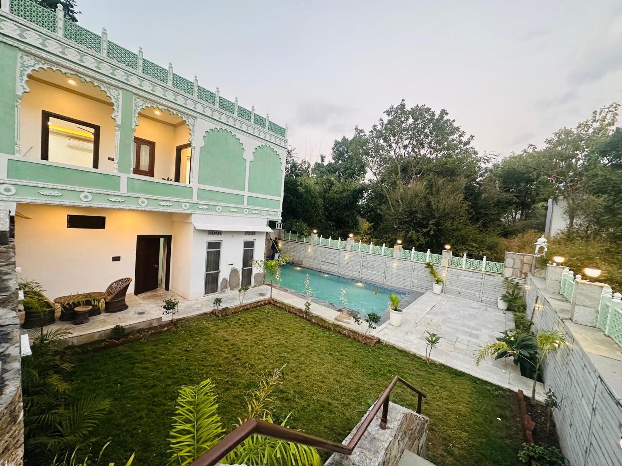 Rajasthan Haveli Villa Udaipur Exterior photo